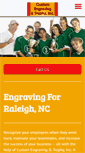 Mobile Screenshot of customengravingandtrophy.com